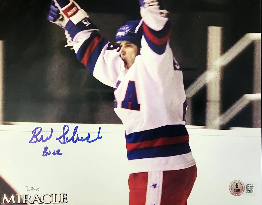 Billy Schneider Autographed Miracle Photo 3