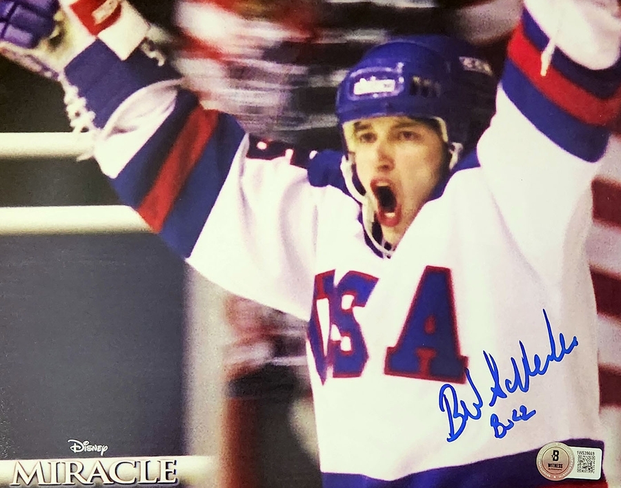 Billy Schneider Autographed Miracle Photo 5