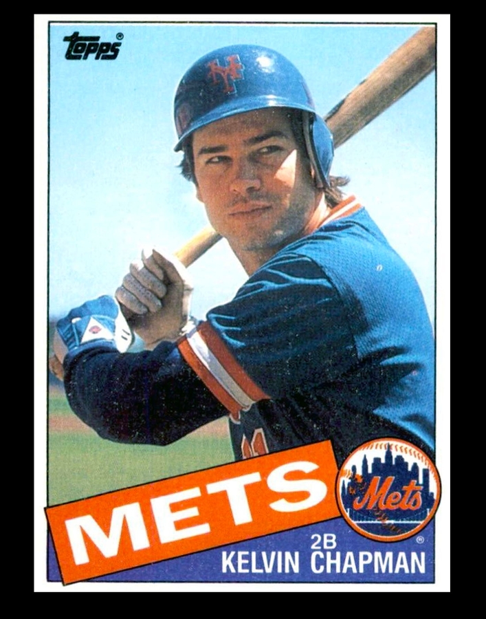 Kelvin Chapman 1985 Topps Card