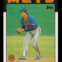 Kelvin Chapman 1986 Topps Card