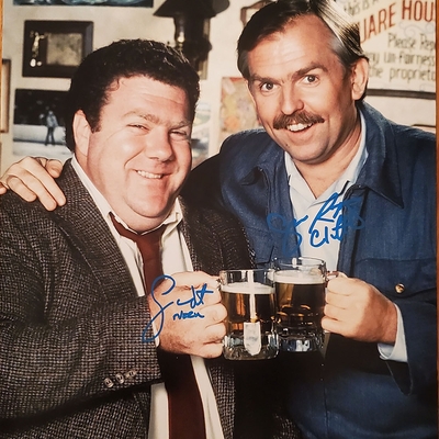 Cheers Cast Autographed 11x14 Photo 3