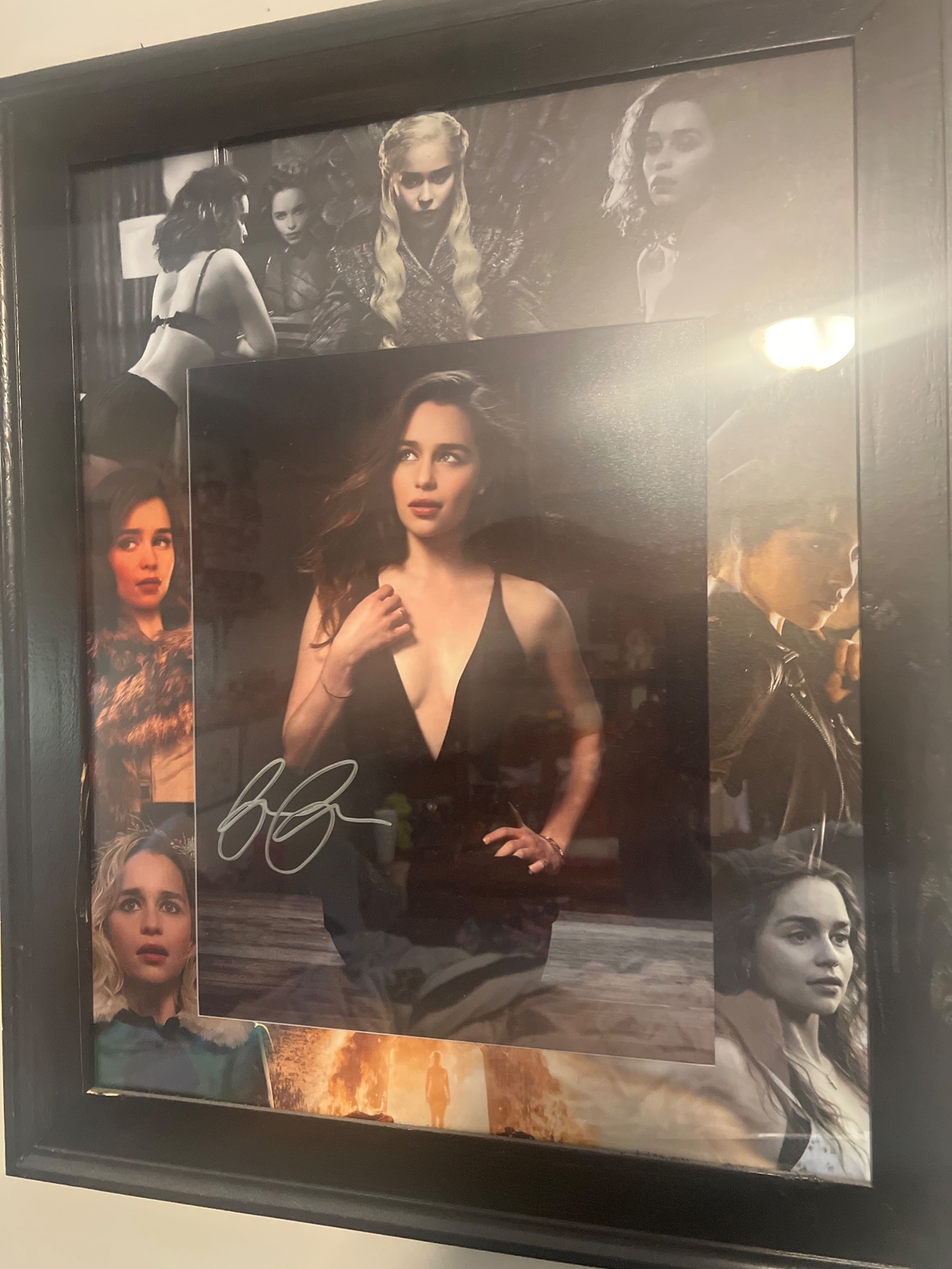 Emilia Clarke signed item