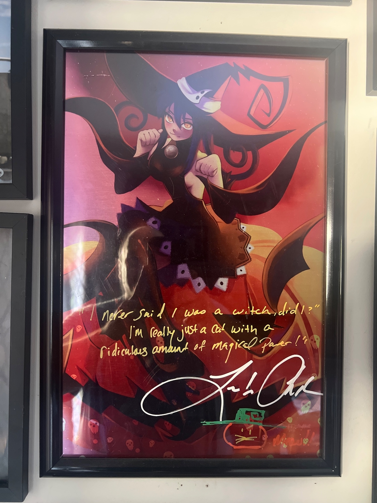 Leah Clark signed item