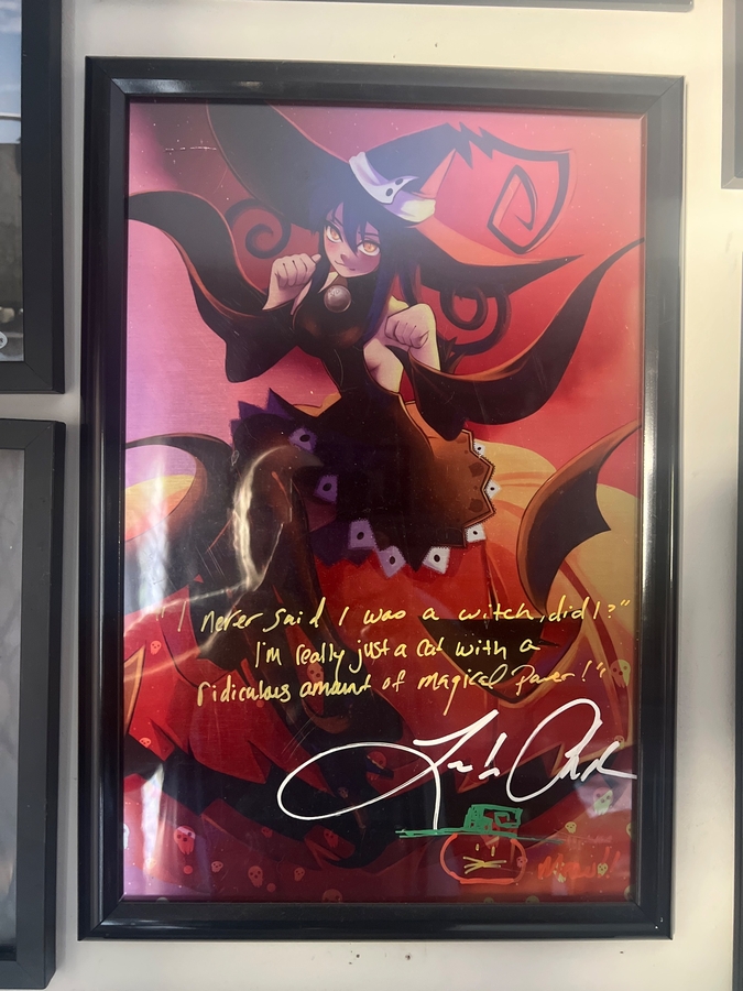 Leah Clark signed item