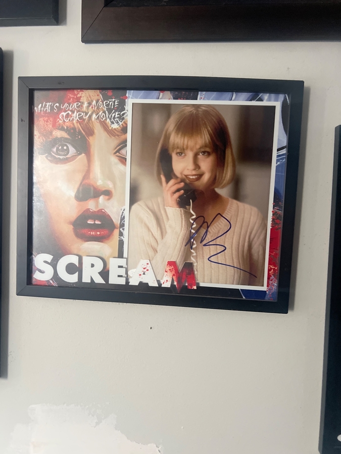 Drew Barrymore signed item