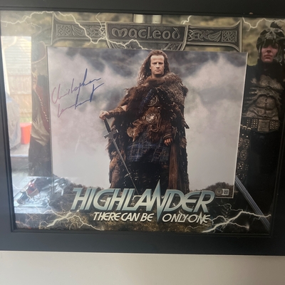 Christopher Lambert signed item