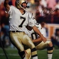 Morten Andersen signed 8x10 photo