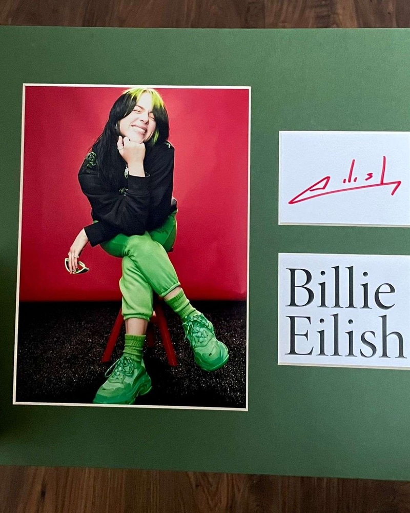 Billie Eilish signed item