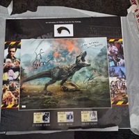 Jurassic park cast signed