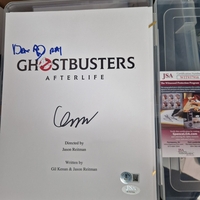 Dan Aykroyd & Finn Wolfhard signed item