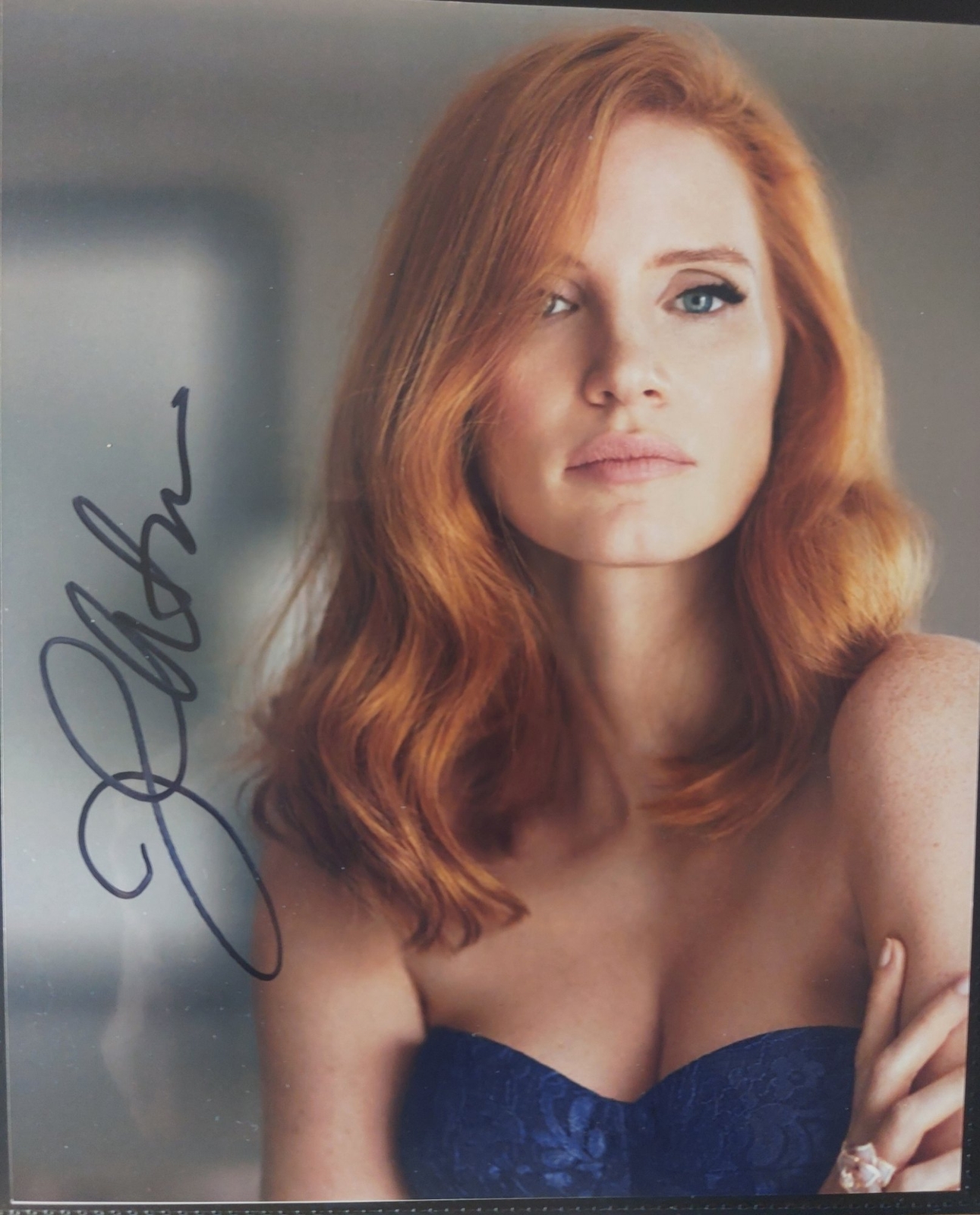 Jessica Chastain signed item