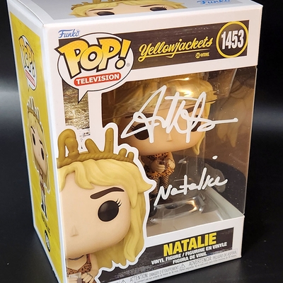 Juliette Lewis Autographed Yellow Jackets Funko Pop