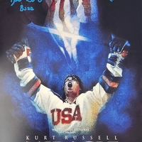 Patrick O'Brien Demsey & Billy Schneider Autographed Disney's Miracle 11x17 Mini Poster