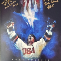 Patrick O'Brien Demsey & Billy Schneider Autographed Disney's Miracle 11x17 Mini Poster