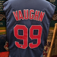 Charlie Sheen Autographed Major League Indians Sleeveless Jersey