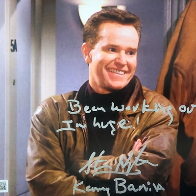 Steve Hytner Autographed Seinfeld 8x10 Photo 3 inscription