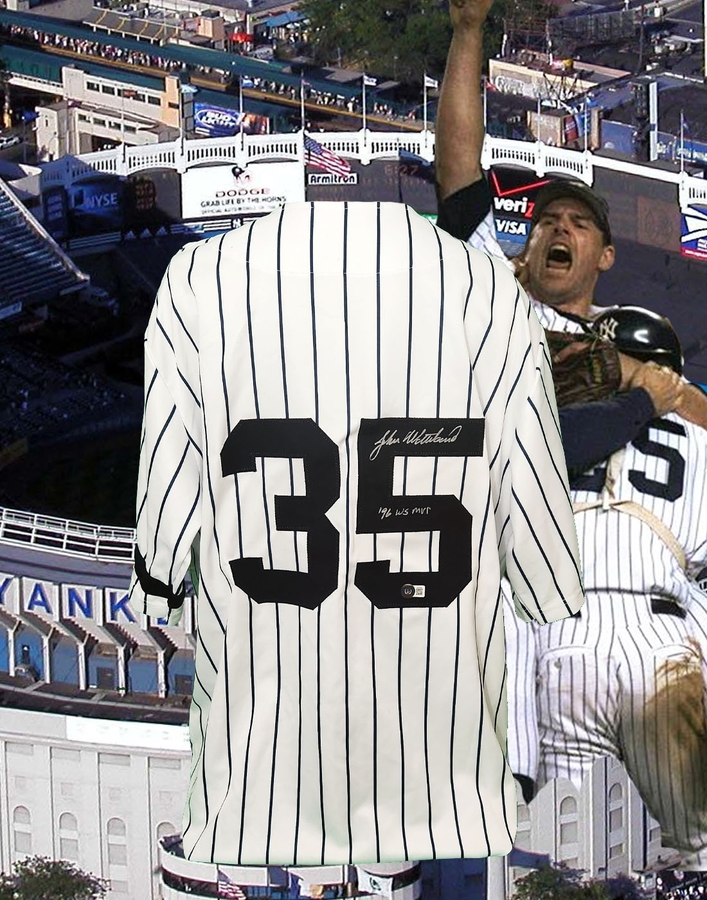 John Wetteland Autographed Jersey