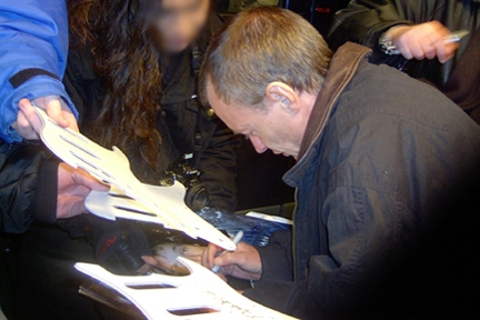 Angus Young with RACC Trusted collector Autograph Pros