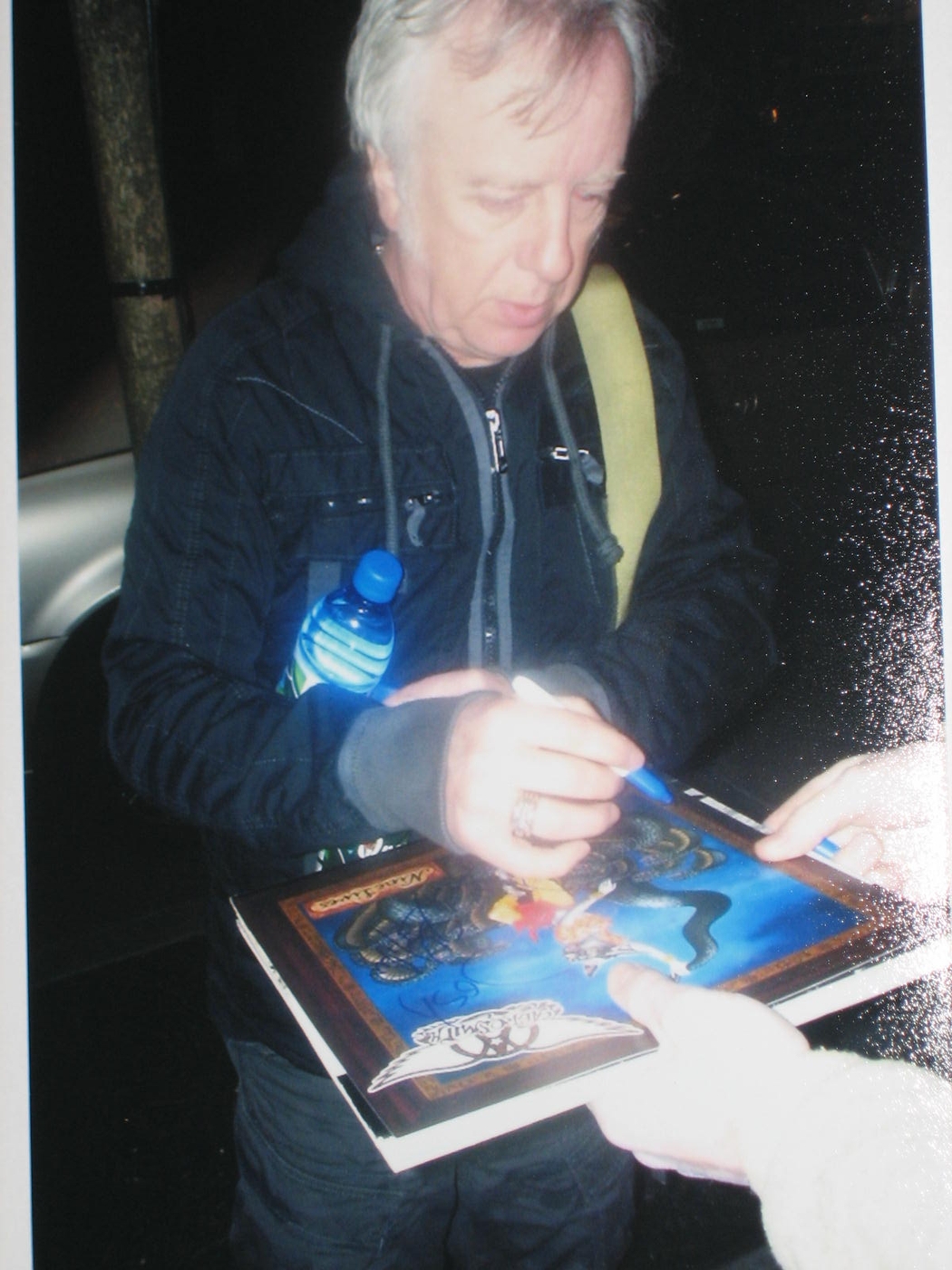 Brad Whitford with RACC Trusted collector Autograph Pros