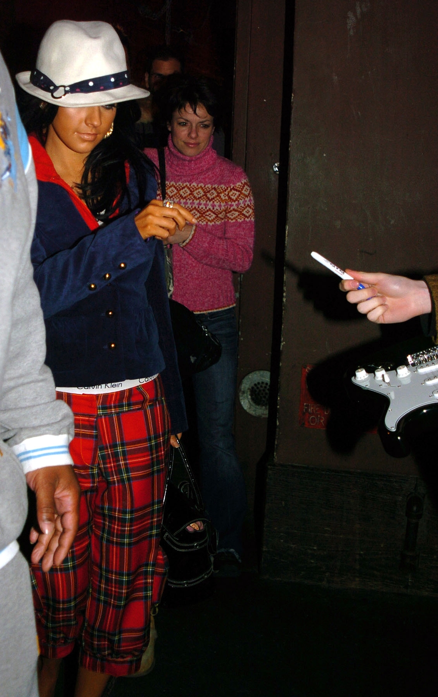 Christina Aguilera with RACC Trusted collector Autograph Pros