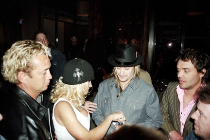 Pamela Anderson with RACC Trusted collector Autograph Pros