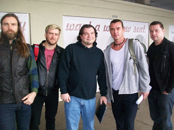 Gavin Rossdale with RACC Trusted collector Autograph Pros