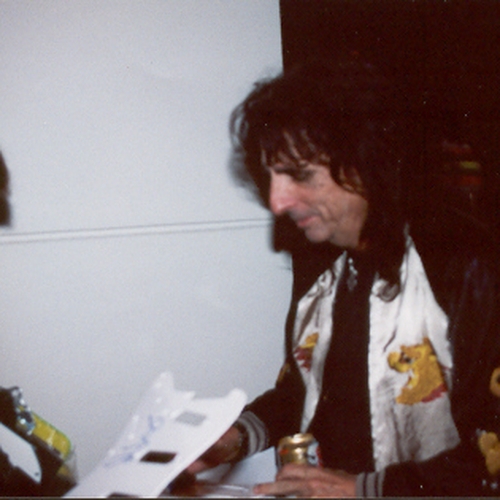 Alice Cooper with Autograph Pros
