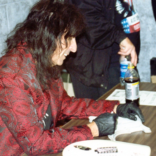 Alice Cooper with Autograph Pros