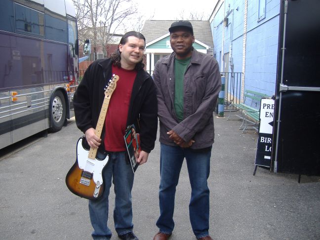 Robert Cray Photo with RACC Autograph Collector bpautographs Robert Cray Photo with RACC Autograph Collector bpautographs