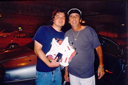 Alice Cooper with RACC Trusted collector bpautographs
