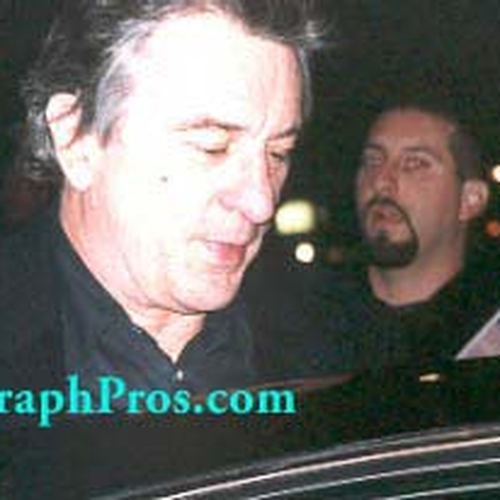 Robert De Niro with Autograph Pros