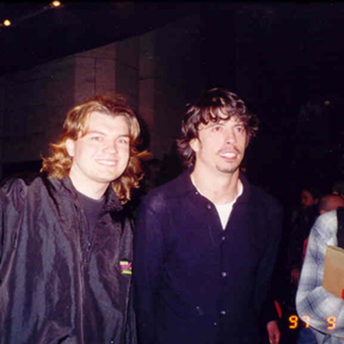 Dave Grohl with bpautographs