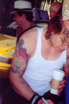 Johnny Rzeznik with RACC Trusted collector Autograph Pros