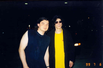 Peter Wolf Photo with RACC Autograph Collector bpautographs Peter Wolf Photo with RACC Autograph Collector bpautographs