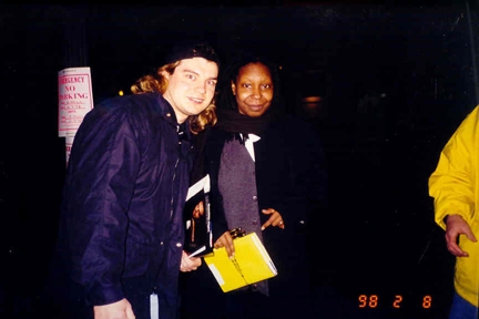 Whoopi Goldberg with RACC Trusted collector bpautographs