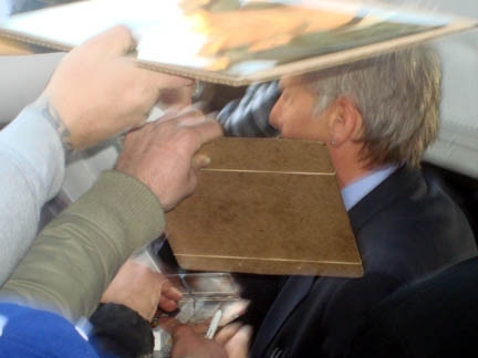 Harrison Ford with RACC Trusted collector Autograph Pros