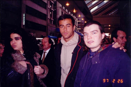 Enrique Iglesias Photo with RACC Autograph Collector bpautographs Enrique Iglesias Photo with RACC Autograph Collector bpautographs