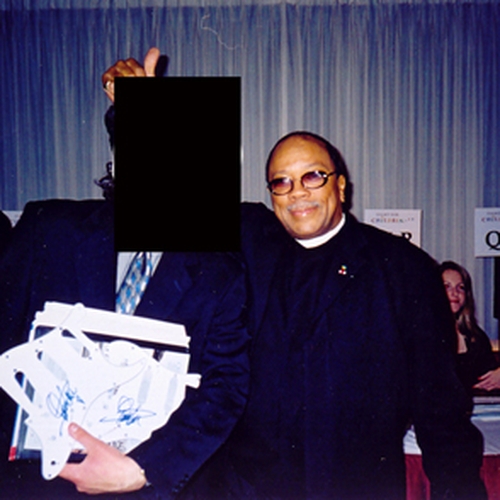 Quincy Jones with Autograph Pros