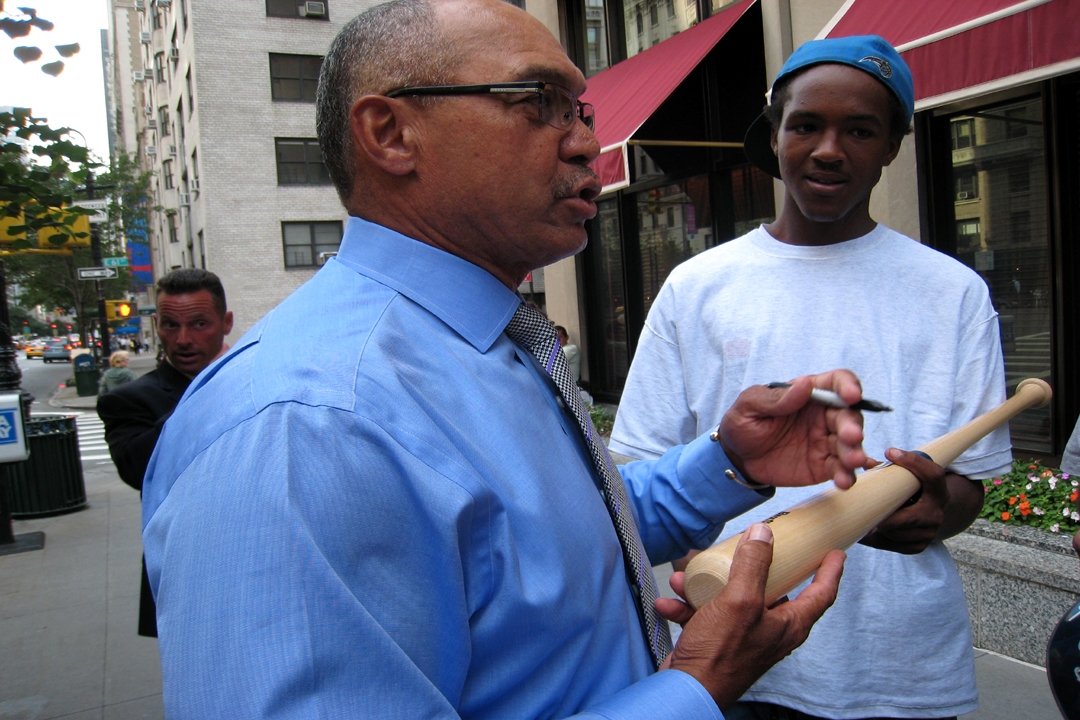 Reggie Jackson with RACC Trusted collector Autograph Pros