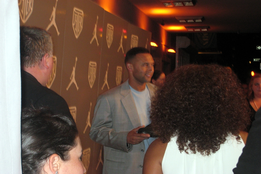 Derek Jeter with RACC Trusted collector Autograph Pros