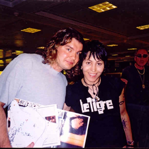 Joan Jett with bpautographs