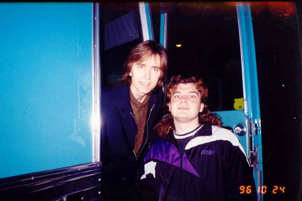 Eric Johnson Photo with RACC Autograph Collector bpautographs Eric Johnson Photo with RACC Autograph Collector bpautographs