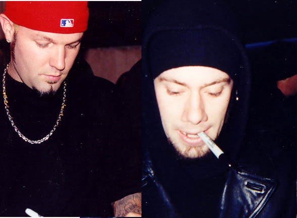 Fred Durst with RACC Trusted collector Autograph Pros