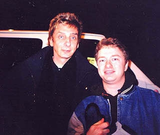Barry Manilow with RACC Trusted collector Autograph Pros