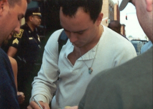 Dave Matthews with RACC Trusted collector Autograph Pros