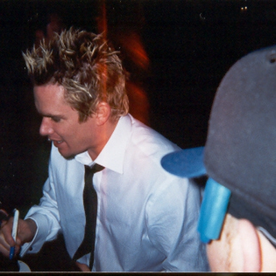 Mark McGrath Autograph Profile