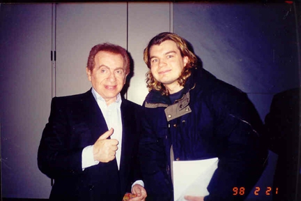 Jackie Mason Photo with RACC Autograph Collector bpautographs Jackie Mason Photo with RACC Autograph Collector bpautographs