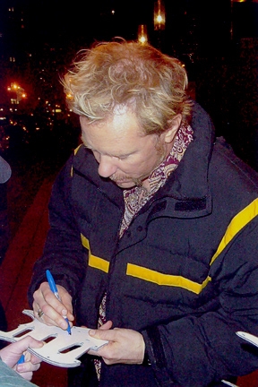 James Hetfield with RACC Trusted collector Autograph Pros