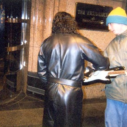 Kirk Hammett with Autograph Pros