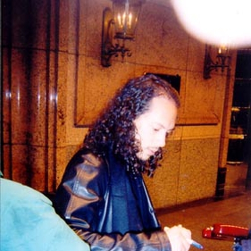 Kirk Hammett with Autograph Pros